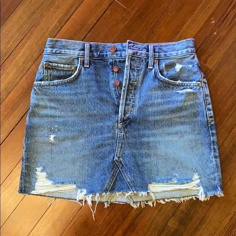 COPY - **New with tags**  Agolde Jean skirt
